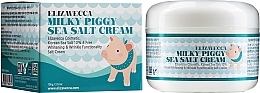 Collagen Salt Face Cream - Elizavecca Face Care Milky Piggy Sea Salt Cream — photo N5