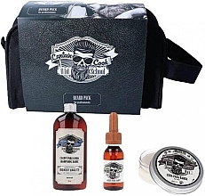 Fragrances, Perfumes, Cosmetics Set - Eurostil Captain Cook Kit (sh/250ml + beard/oil/30ml + beard/wax/50ml + bag/1pcs)