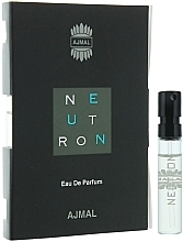 Fragrances, Perfumes, Cosmetics Ajmal Neutron - Eau (mini size)