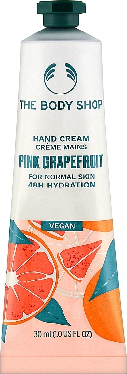 Vegan Hand Cream 'Pink Grapefruit' - The Body Shop Hand Cream Pink Grapefruit Vegan — photo N1