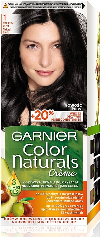 Long-Lasting 3 Oils Hair Cream Color - Garnier Color Naturals — photo N6