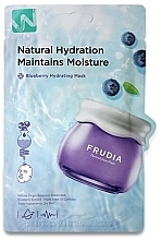 Fragrances, Perfumes, Cosmetics Moisturizing Sheet Mask with Blackberry - Frudia Blueberry Hydrating Mask