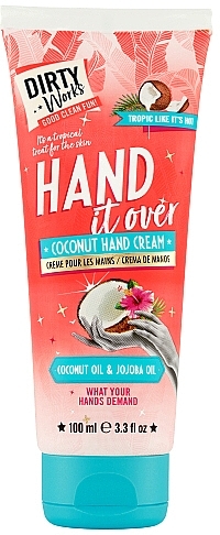 Coconut Hand Cream - Dirty Works Coconut Hand Cream — photo N1