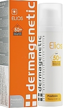 Sunscreen SPF50 - Dermagenetic Sunscreen Elios SPF50 3in1 UVA/UVB Cream — photo N2