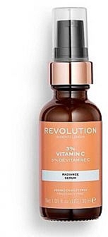 Face Serum with Vitamin C - Makeup Revolution Skincare Serum 3% Vitamin C  — photo N7