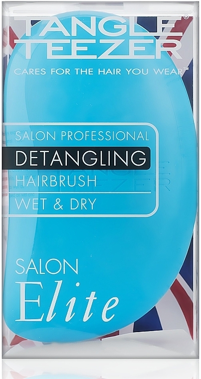 Hair Brush - Tangle Teezer Salon Elite Blue Blush — photo N4