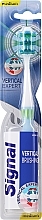 Fragrances, Perfumes, Cosmetics Medium Toothbrush - Signal Vertical Expert Double Face Medium