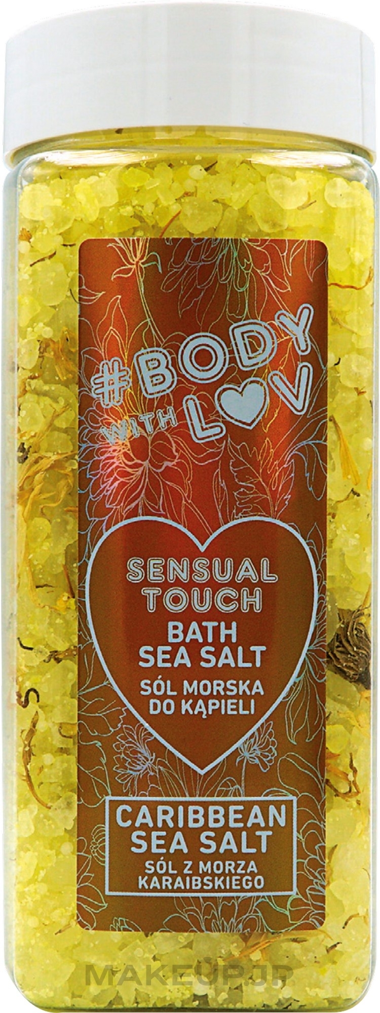 Bath Salt - New Anna Cosmetics Body With Luv Sea Salt For Bath Sensual Touch — photo 500 g