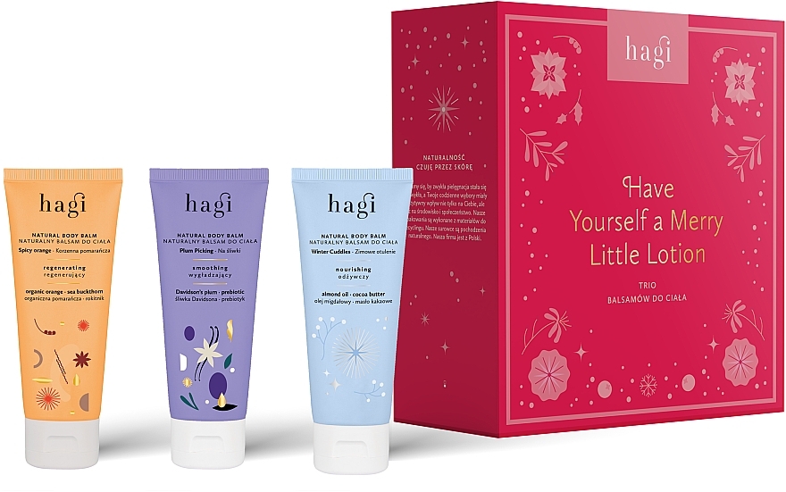 Set - Hagi Have A Yourself A Merry Little Lotion (b/balm//3x75ml) — photo N1