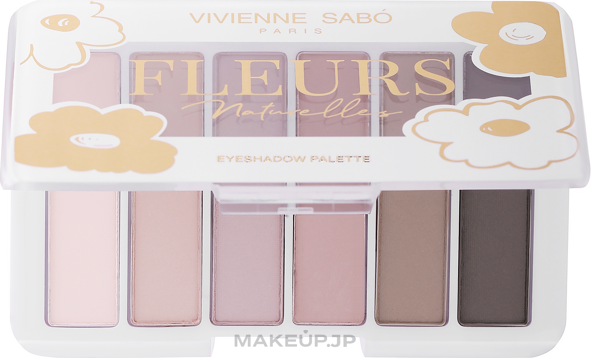 Eyeshadow Palette - Vivienne Sabo Fleurs Naturelles Eyeshadow Palette — photo 01