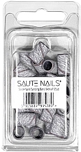 Abrasive Nail Drill Bit Discs M, 25 pcs. - Saute Nails Zebra Sanding Bands — photo N1