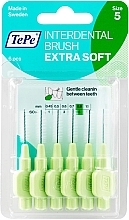Fragrances, Perfumes, Cosmetics Interdental Brush Set 'Extra Soft', 0.8 mm - TePe Interdental Brush Extra Soft Size 5