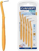 Fragrances, Perfumes, Cosmetics Interdental Brushes P08, 0.8 mm, orange - Curaprox Curasept Proxi Angle Prevention Tangerine