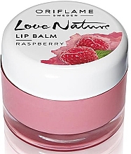 Fragrances, Perfumes, Cosmetics Lip Balm "Raspberries" - Oriflame Love Nature Lip Balm Raspberry