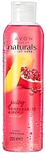 Shower Gel "Juicy Pomegranate and Mango" - Avon Naturals Shower Gel — photo N1