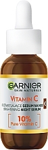 Fragrances, Perfumes, Cosmetics Night Face Serum with Vitamin C - Garnier Skin Naturals Vitamin C Serum