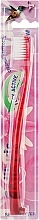 Fragrances, Perfumes, Cosmetics Flex Active Toothbrush, 0922, red - Colibris Medium