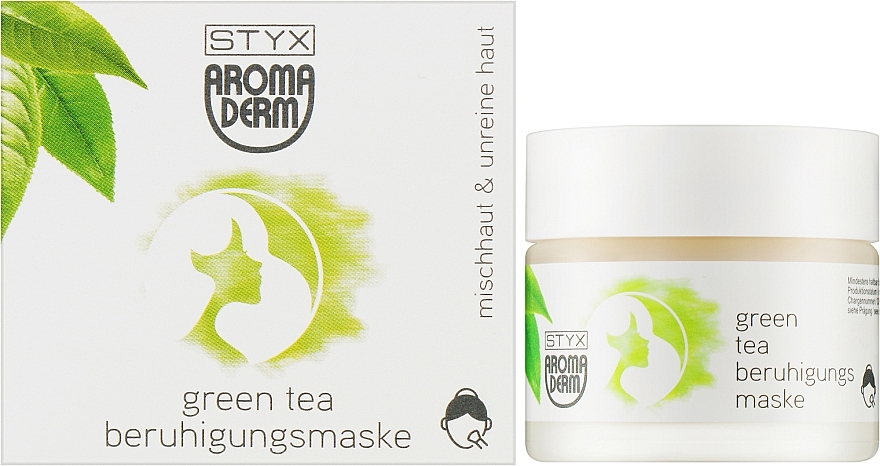 Soothing Face Mask - Styx Naturcosmetic Aroma Derm Green Tea Calming Mask — photo N2