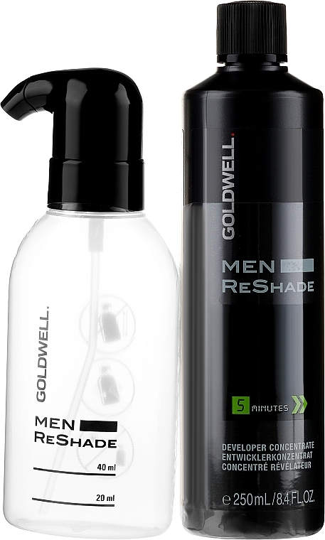 Men Developer Concentrate - Goldwell Men ReShade Devloper Concentrate (conc/250ml + bottle) — photo N1