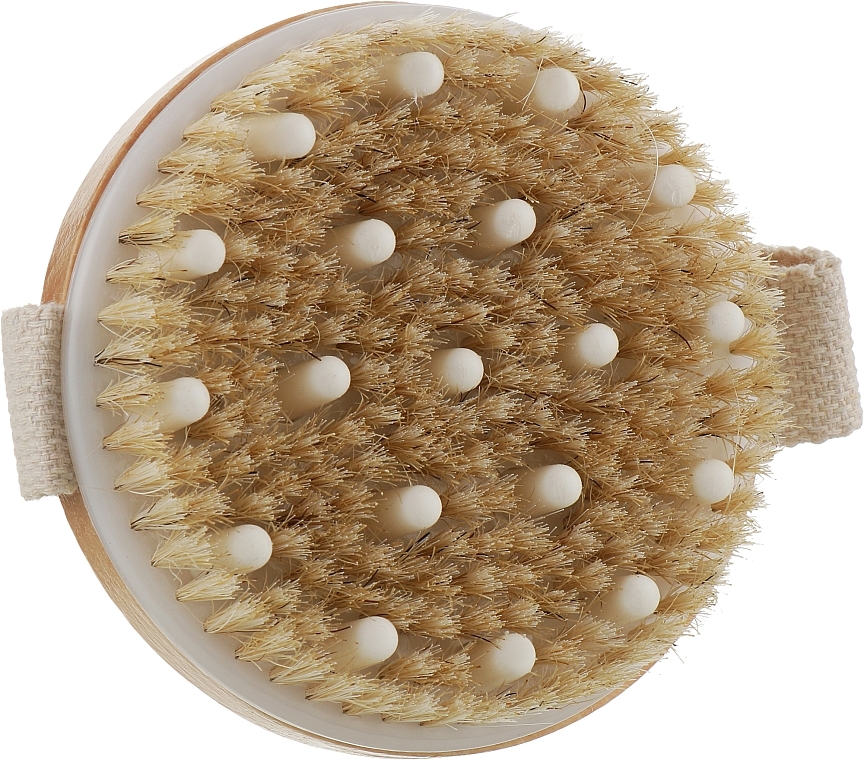 Wooden Bath Brush & Massager - Beauty Line — photo N12