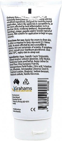 Children's Eczema Cream - Grahams Natural Kids Eczema Cream — photo N2