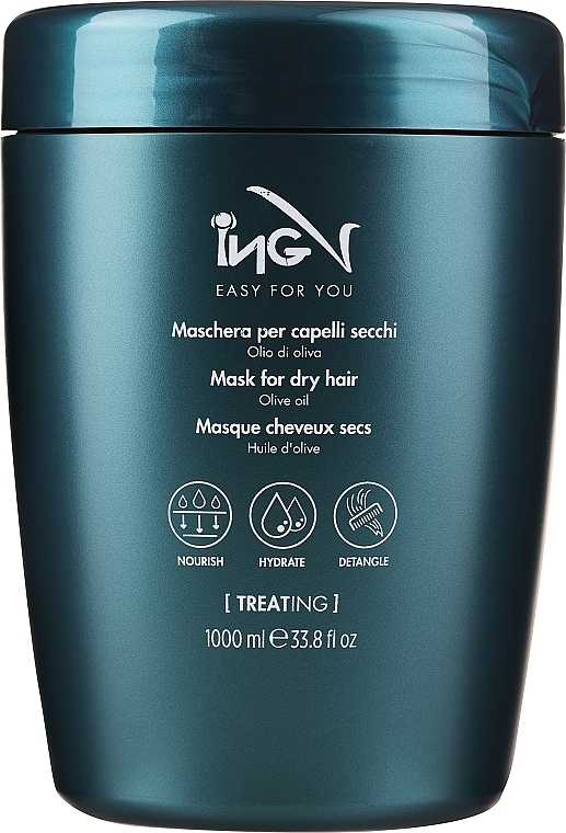 Dry Hair Mask - ING Professional Easy For You Treating Mask For Dry Hair — photo N1