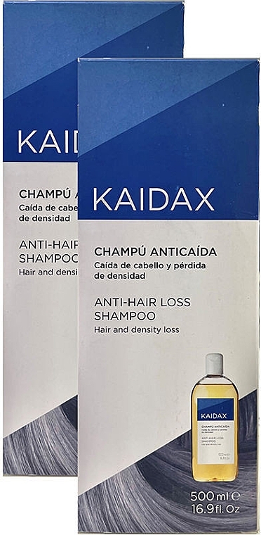 Set - Kaidax Anti-Hair Loss Shampoo (shmp/2x500ml) — photo N1