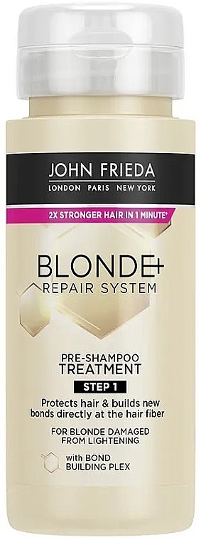 Pre-Shampoo Treatment - John Frieda Blonde+ Repair System Pre-Shampoo Treatment — photo N1