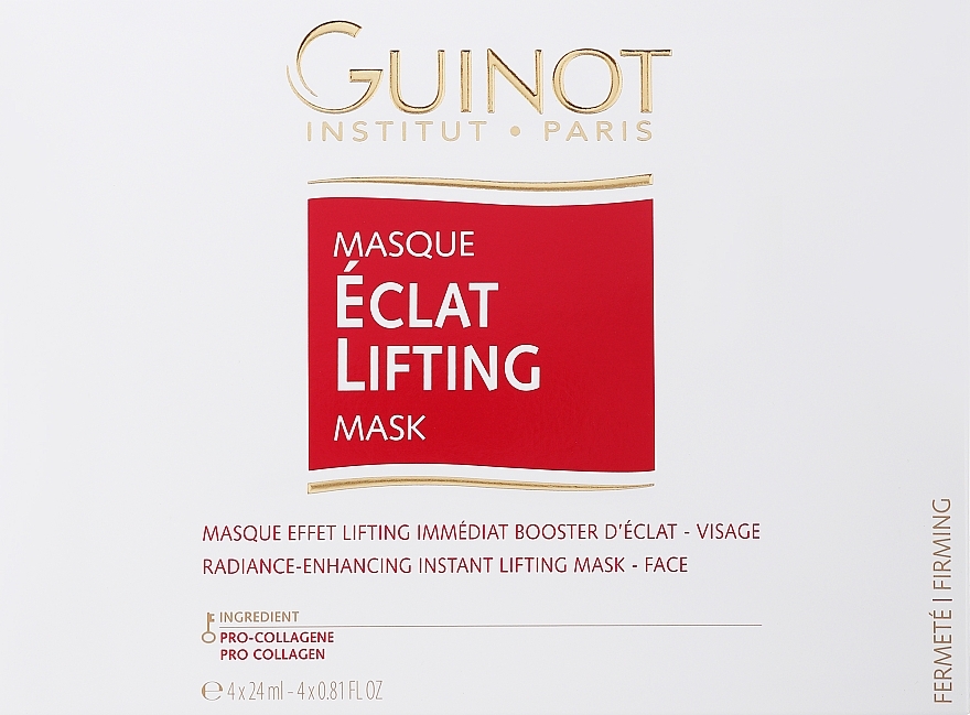 Lift Firming Radiance Face Mask - Guinot Masque Eclat Lifting — photo N1