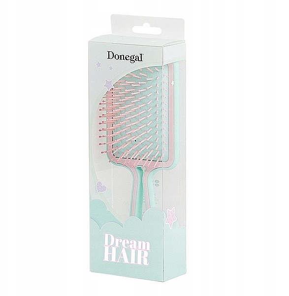 ヘアブラシ、1291、ミントピンク - Donegal Dream Hair Brush — photo N2