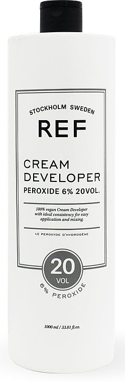 Oxidizing Cream - REF Cream Developer Peroxide 6% 20Vol — photo N1