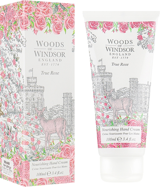 Nourishing Hand Cream - Woods of Windsor True Rose Hand Cream — photo N1