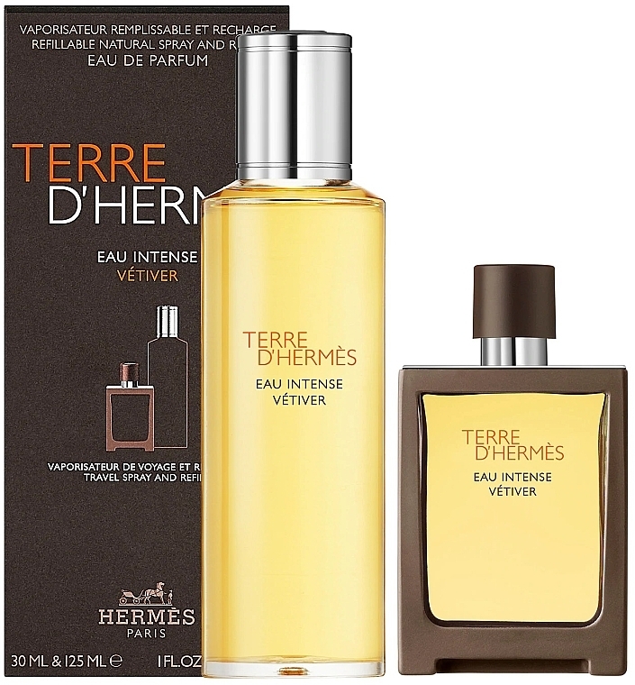 Hermes Terre D'Hermes Eau Intense Vetiver - Set (edp/30 ml + edp/125 ml) — photo N1