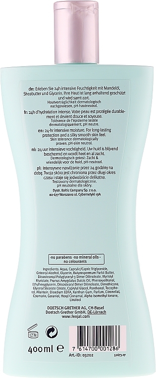 Body Milk - Fenjal Intensive Body Milk 24H Hydro Care — photo N2