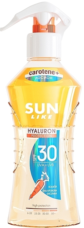 2-Phase Body Sun Lotion SPF 30 - Sun Like 2-Phase Sunscreen Hyaluron Protection Lotion — photo N1