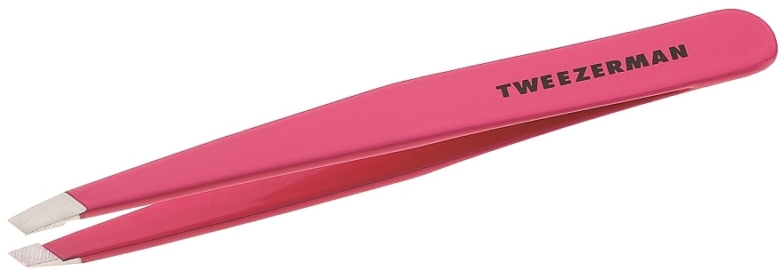 Eyebrow Tweezers, Pink - Tweezerman Slant Tweezer Pretty In Pink — photo N1