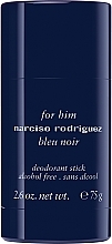 Fragrances, Perfumes, Cosmetics Narciso Rodriguez for Him Bleu Noir - Deodorant-Stick