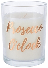 Fragrances, Perfumes, Cosmetics Scented Candle in Glass - Candlelight Prosecco O?clock Rose Gold Candle