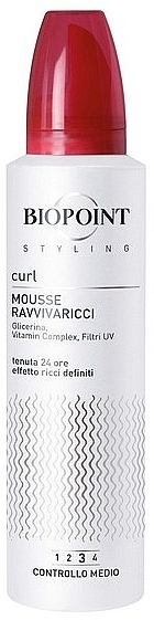 Curl Defining Mousse - Biopoint Mousse Curl Spuma Ricci — photo N1