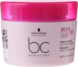 Colored Hair Care Mask - Schwarzkopf Professional Bonacure Color Freeze pH 4.5 Treatment — photo N1