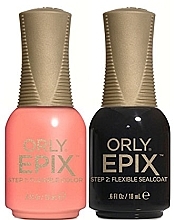 Fragrances, Perfumes, Cosmetics Set - Orly Epix Fexible Color (laquer/18ml + top/coat/18ml)