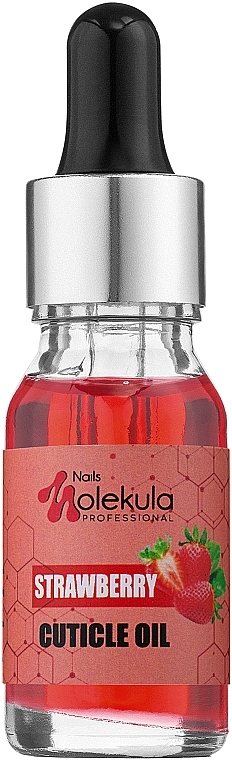 Strawberry Cuticle Care Oil - Nails Molekula Professional Cuticle Oil — photo N1