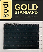 False Lashes Gold Standart C 0.07 (6 rows: 10 mm) - Kodi Professional — photo N1