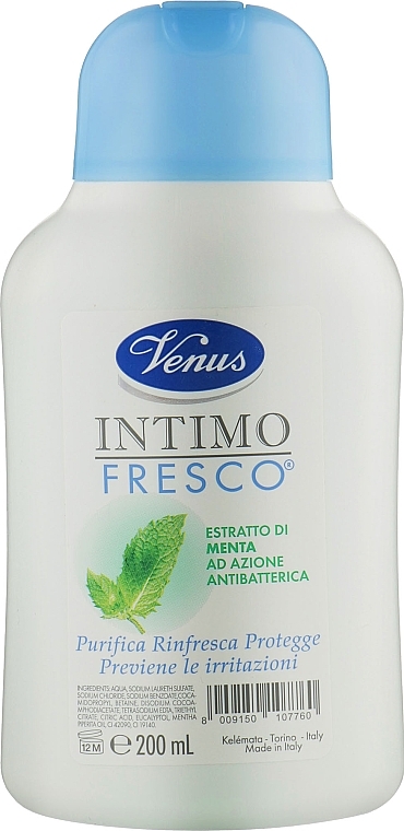 Intimate Wash Gel "Mint & Eucalyptus Freshness" - Venus — photo N1