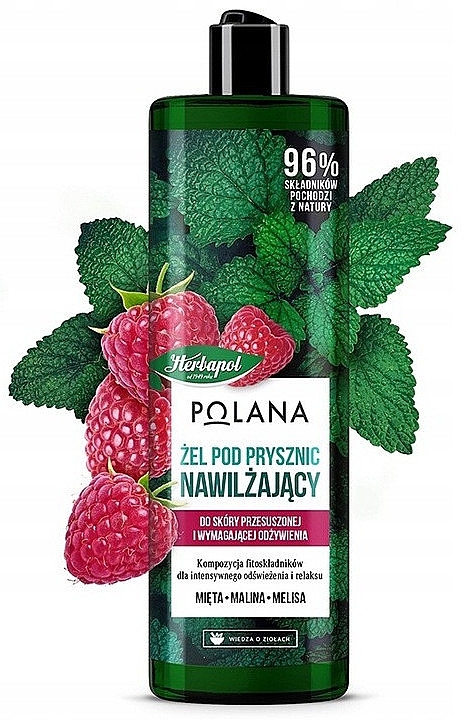 Moisturizing Shower Gel - Herbapol Polana — photo N1