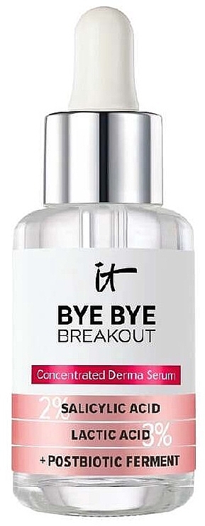 Acid Face Serum - It Cosmetics Bye Bye Breakout Concentrated Derma Serum — photo N2