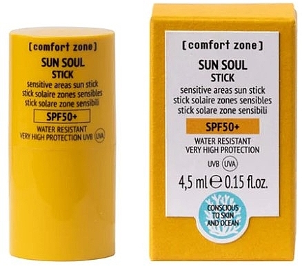 Sun Stick for Sensitive Areas - Comfort Zone Sun Soul Stick SPF50+ — photo N9