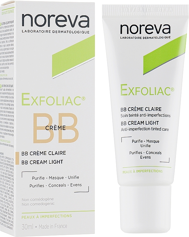 Golden Tinted Correction Cream - Noreva Laboratoires Exfoliac Corrective Treatment Golden Tinted  — photo N4