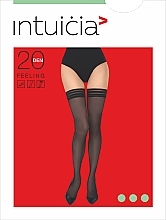 Fragrances, Perfumes, Cosmetics Tights "FEELING" 20 Den, black - Intuicia