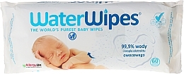 Baby Wet Wipes 60 pcs - WaterWipes Baby Wipes — photo N1